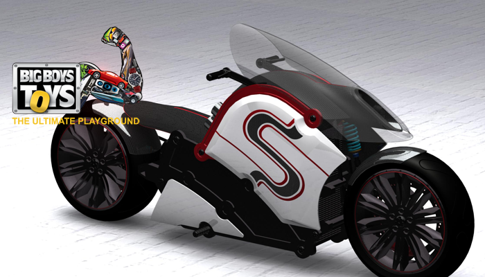 Big Boys Toys 2013: ZecOO Electric Motorcycle