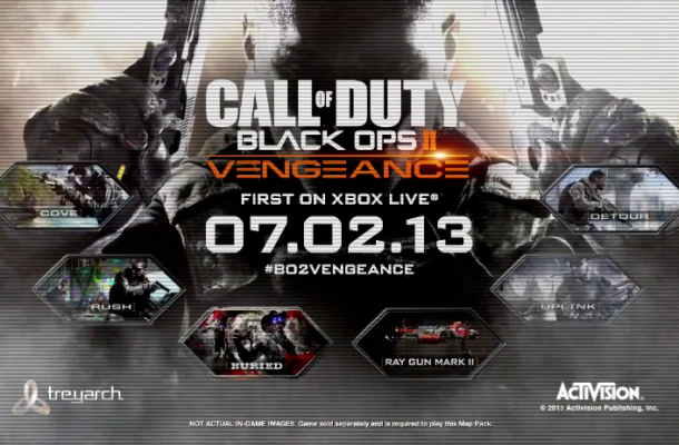 Black Ops 2 Vengeance DLC Out Now For XBOX 360