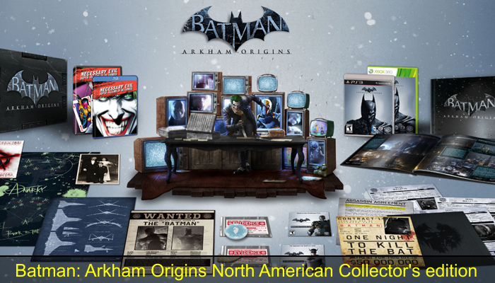 batman arkham origins north american collector's edition
